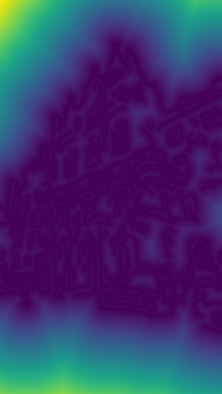 Distance Transform Field